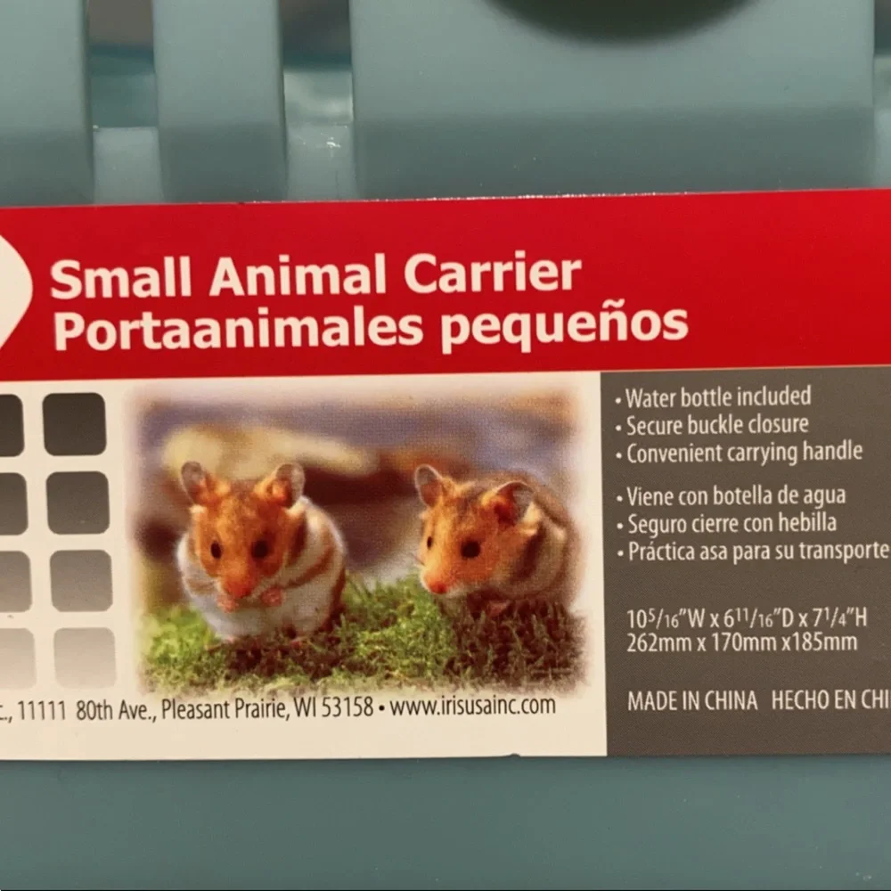 Hamster Carrier (Small Pet)